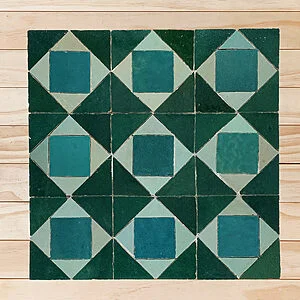 Zellige Placa "Mrspaa Btalet" ZP451 30x30cm