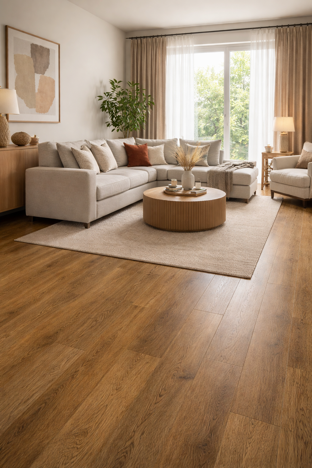 Vinilo Rígido "Galaxy Line Orion Large Silence Cinnamon" 1524x228x5/0,55 mm