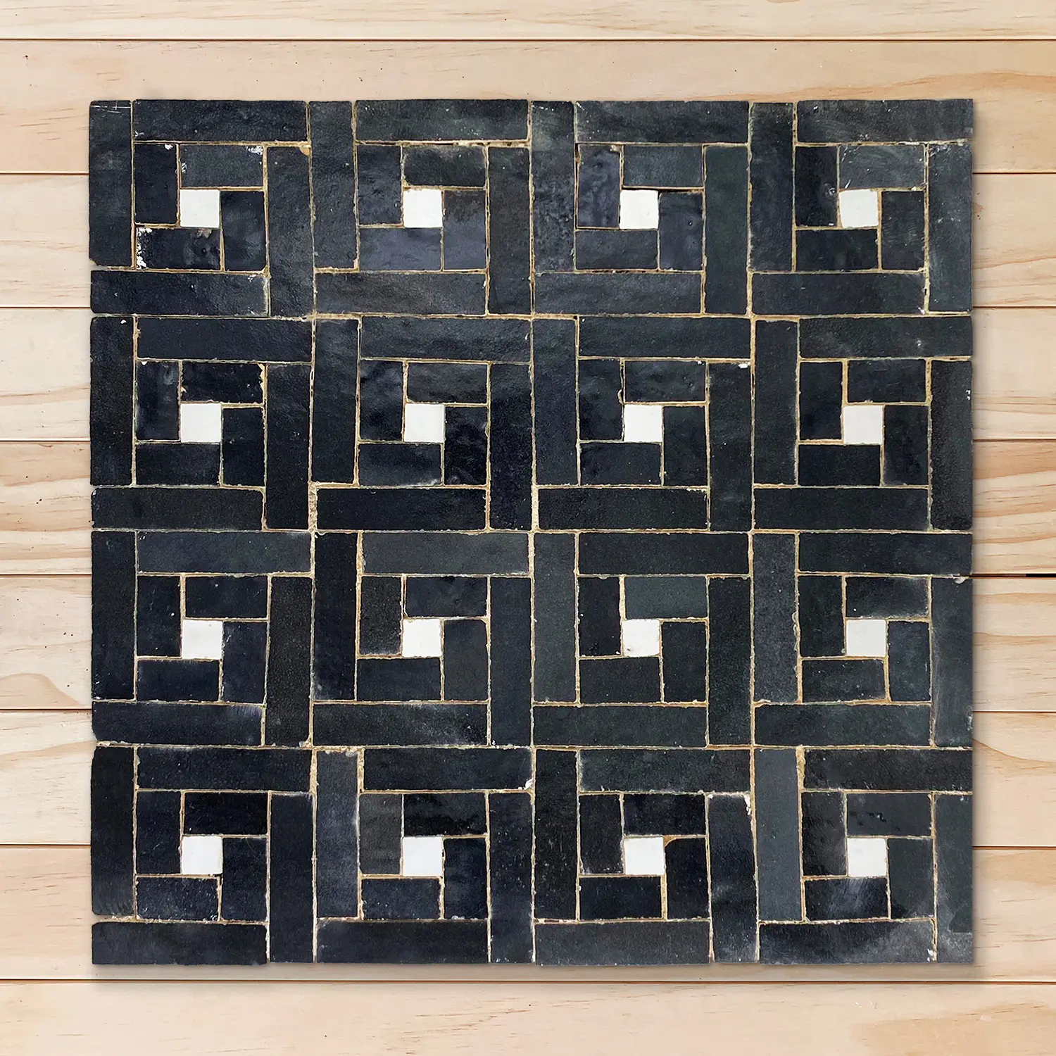 Zellige Placa "Ktib Mwallaf" ZP421 30x30cm