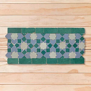 Zellige Cenefa ZCF011 12,5x27cm