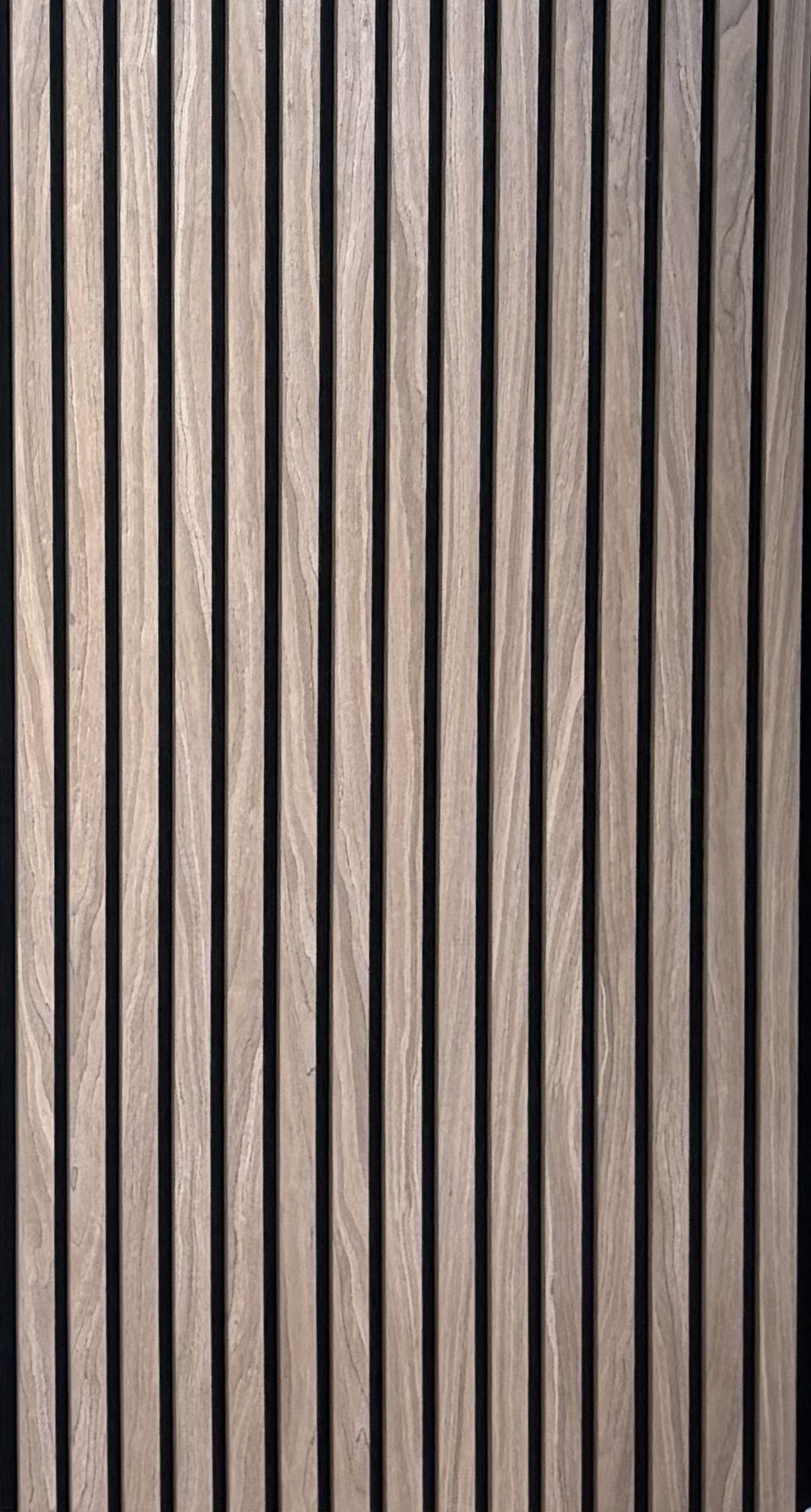 Revestimiento de paredes de madera para interior "DecoWall Acoustic Tule" 2600x600x21mm