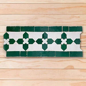 Zellige Cenefa ZCF071 15x30cm