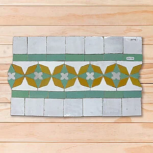 Zellige Cenefa ZCF091 22x33,5cm