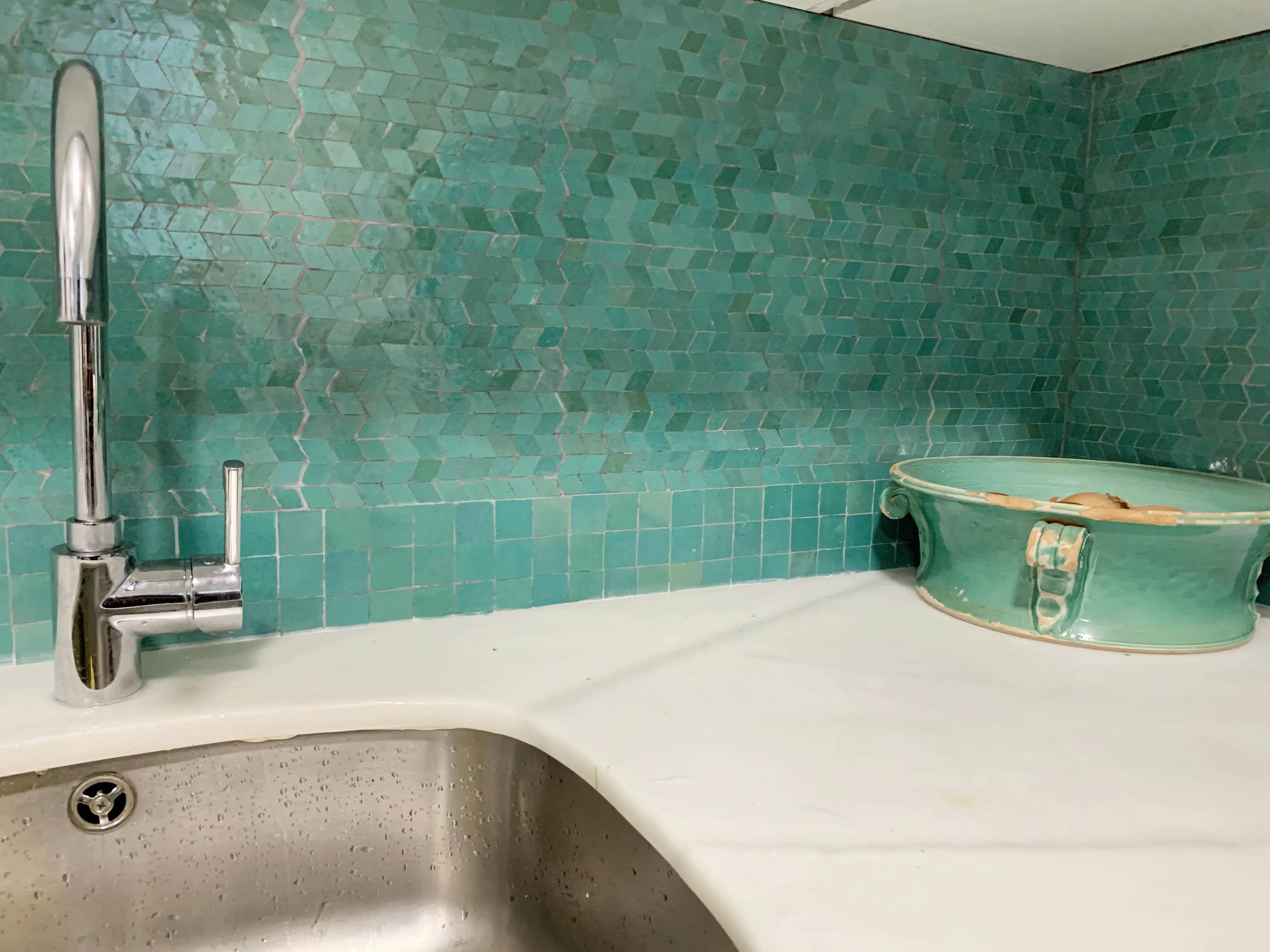 Zellige Placa "Nzik" ZP101 20,5x21cm