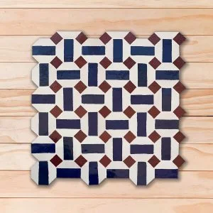 Zellige Placa "Chgholban" ZP121 30x30cm