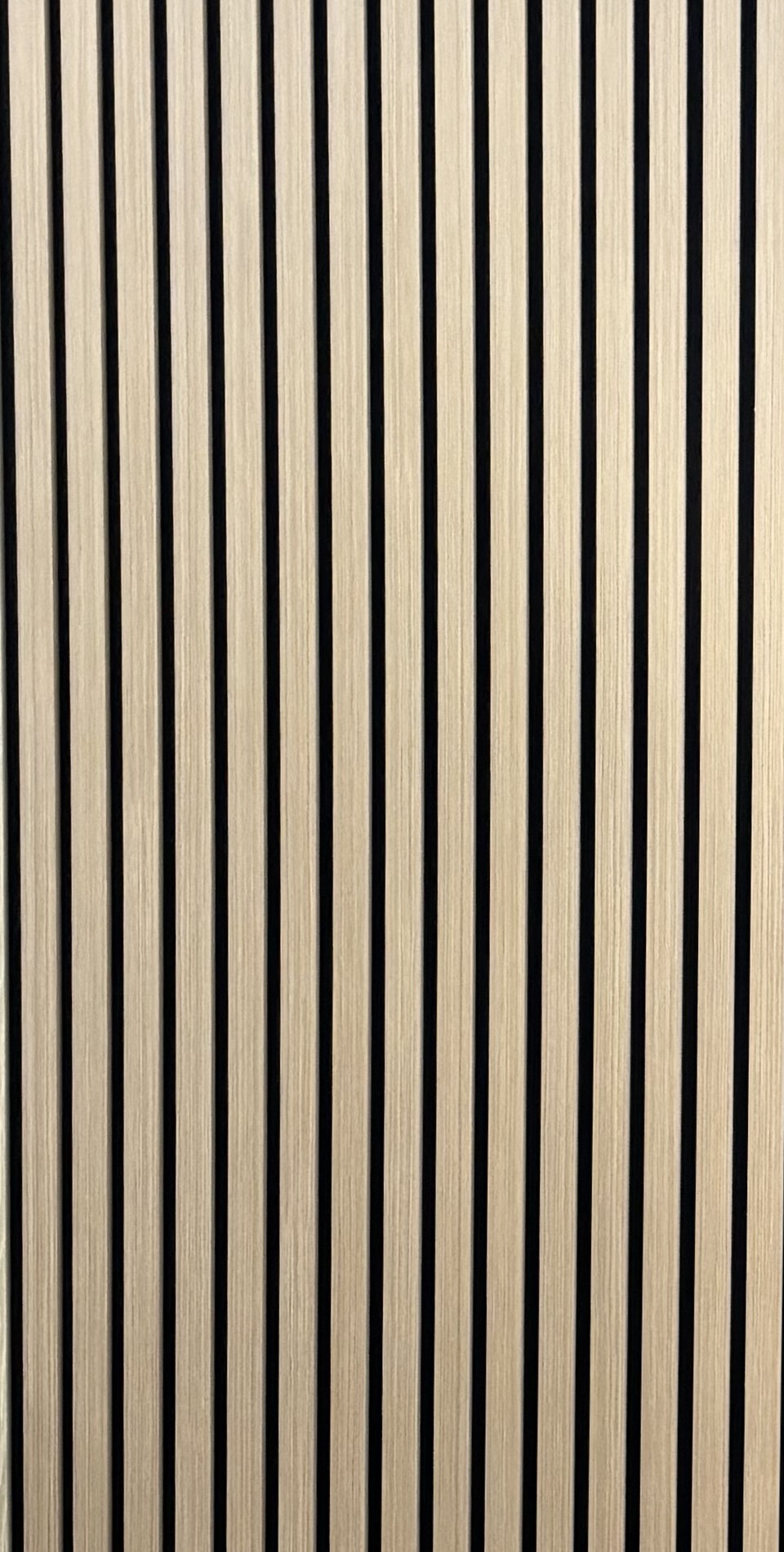 Revestimiento de paredes de madera para interior "DecoWall Acoustic Olmo" 2600x600x21mm