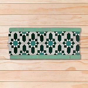 Zellige Cenefa ZCF061 15,5x36,5cm