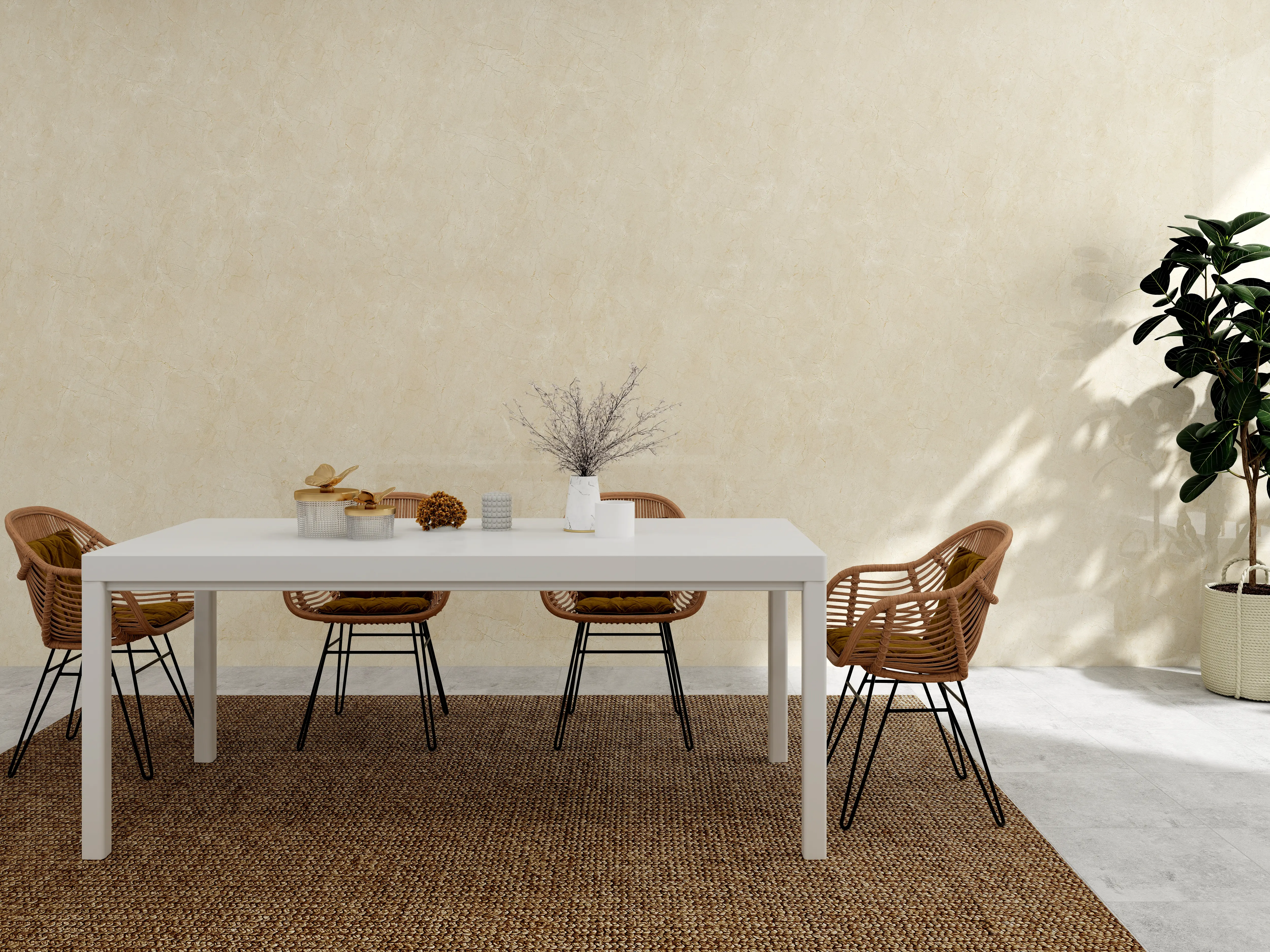 Recubrimientos de paredes "Verticalo Originale Travertino" 2600x900x5mm