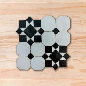 Zellige Placa "Sulaymania" ZP351 17x17cm