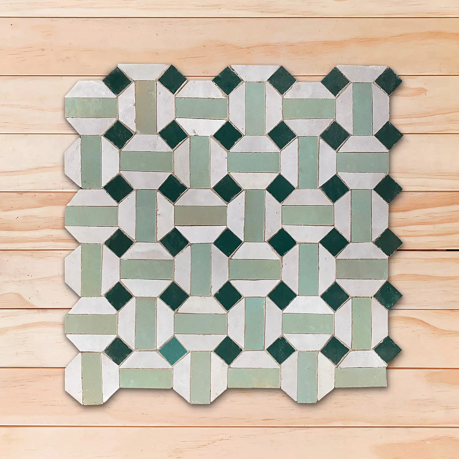 Zellige Placa "Chgholban" ZP121 30x30cm