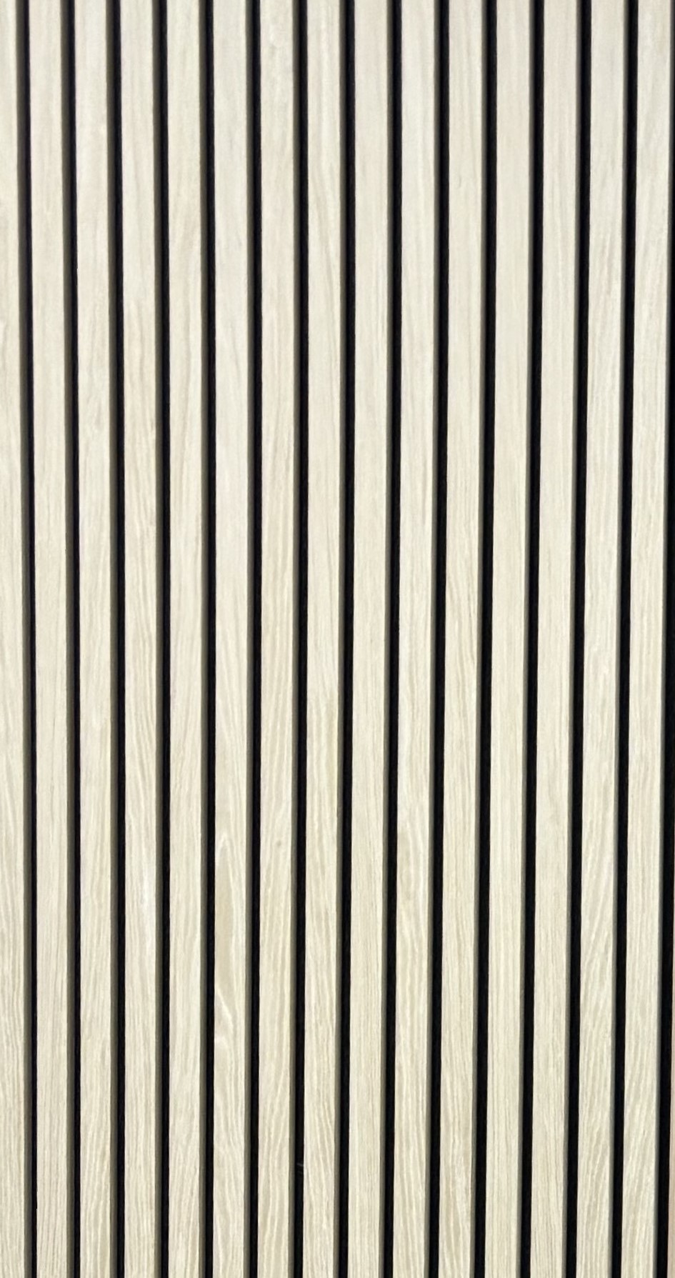 Revestimiento de paredes de madera para interior "DecoWall Acoustic Baobab" 2600x600x21mm