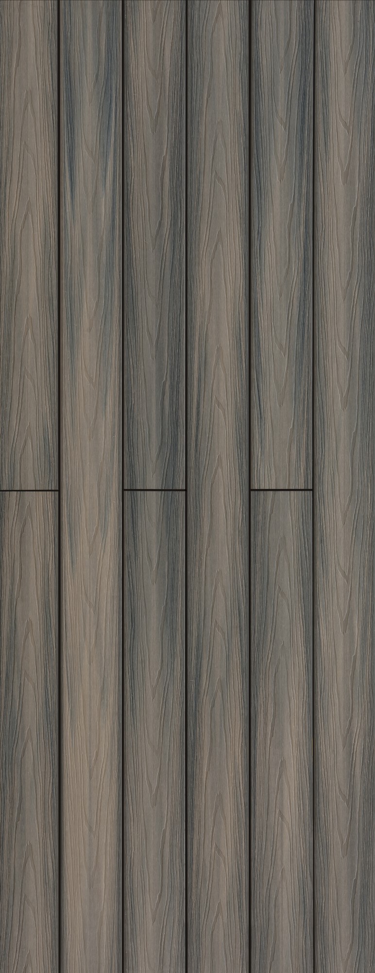 Tarima tecnológica para exterior Encapsulada "Mb Twin Light Teak / Smoke" 2200x140x22mm