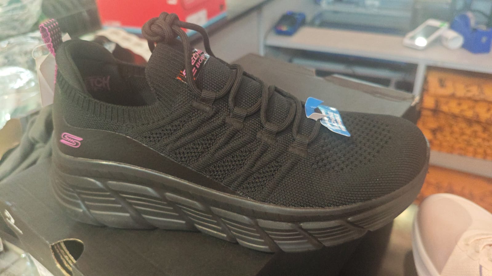 Bobs B Flex Hi Women's Sneakers - Black