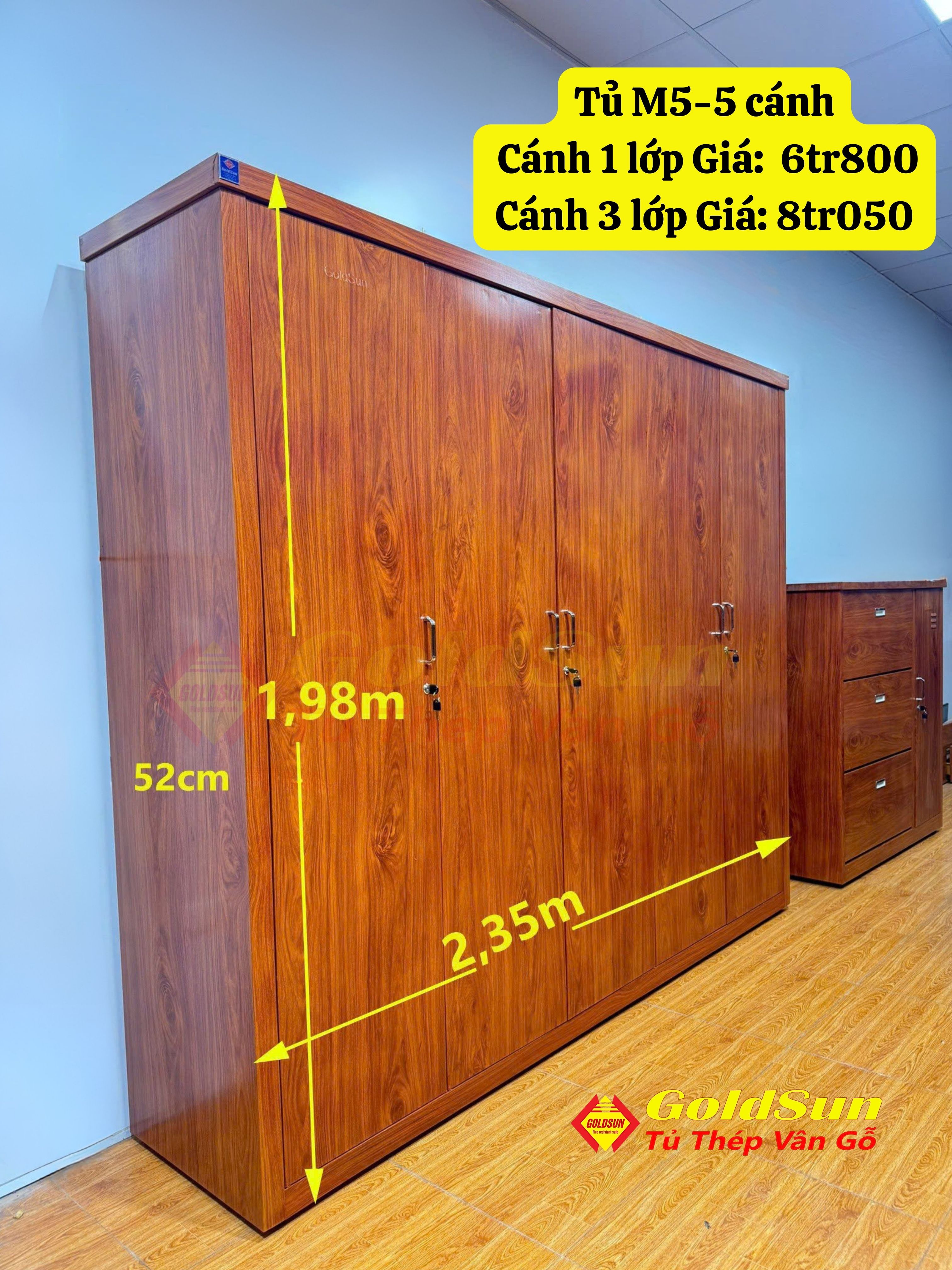 Tủ M5-5 Cánh Phẳng