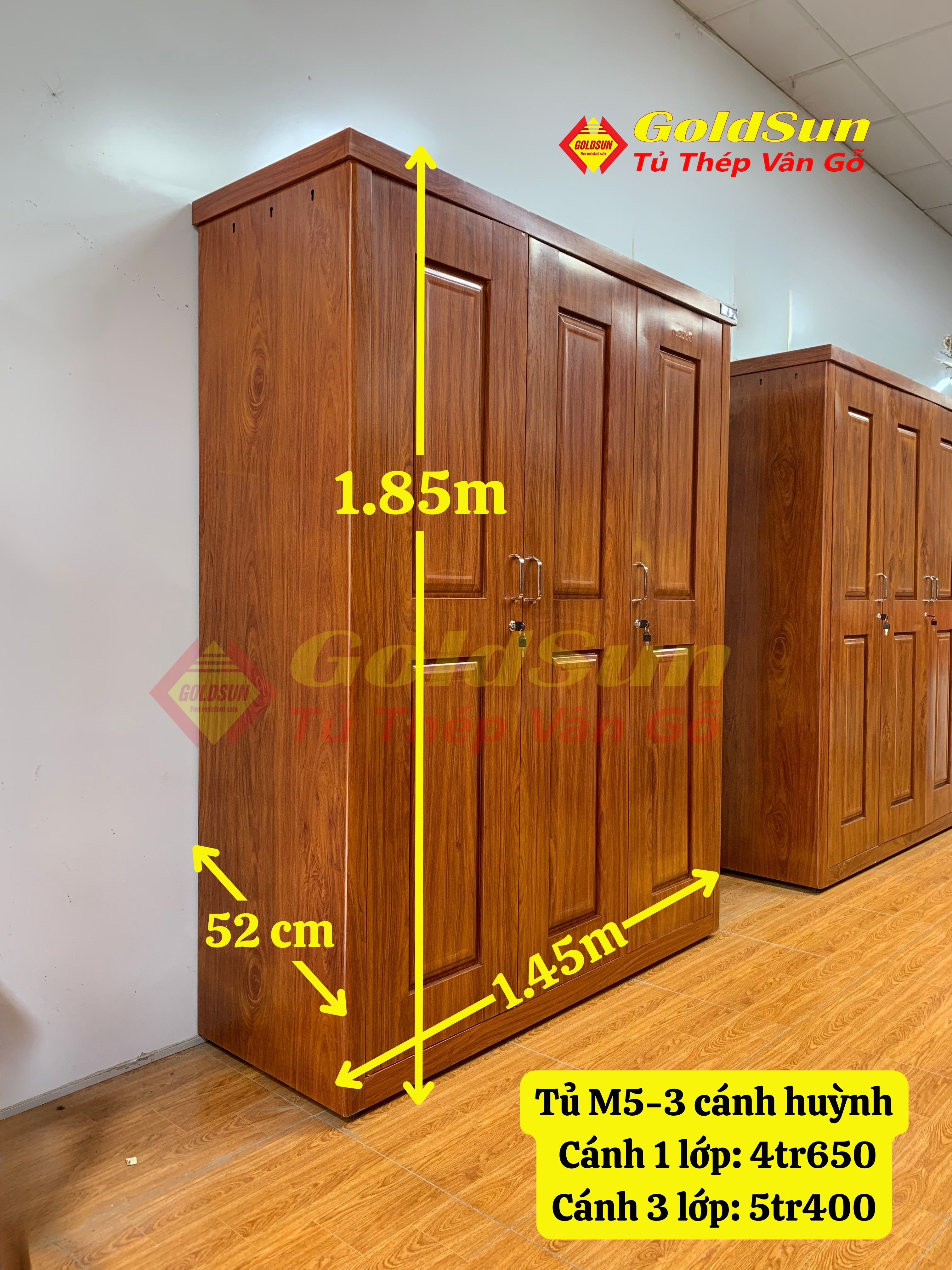 Tủ M5-3 Cánh Huỳnh