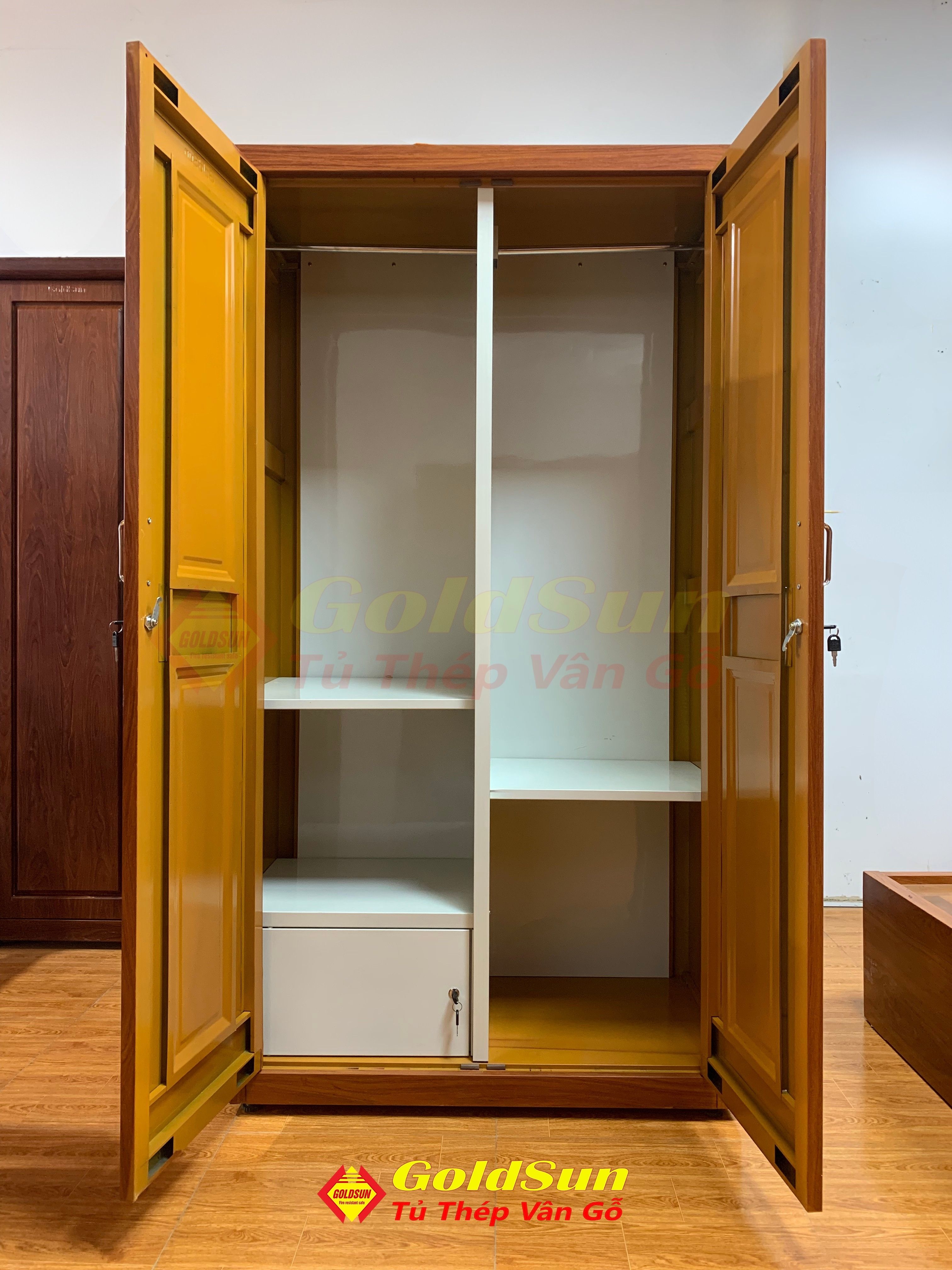 Tủ M5-2 Cánh Huỳnh -Rộng 1M2