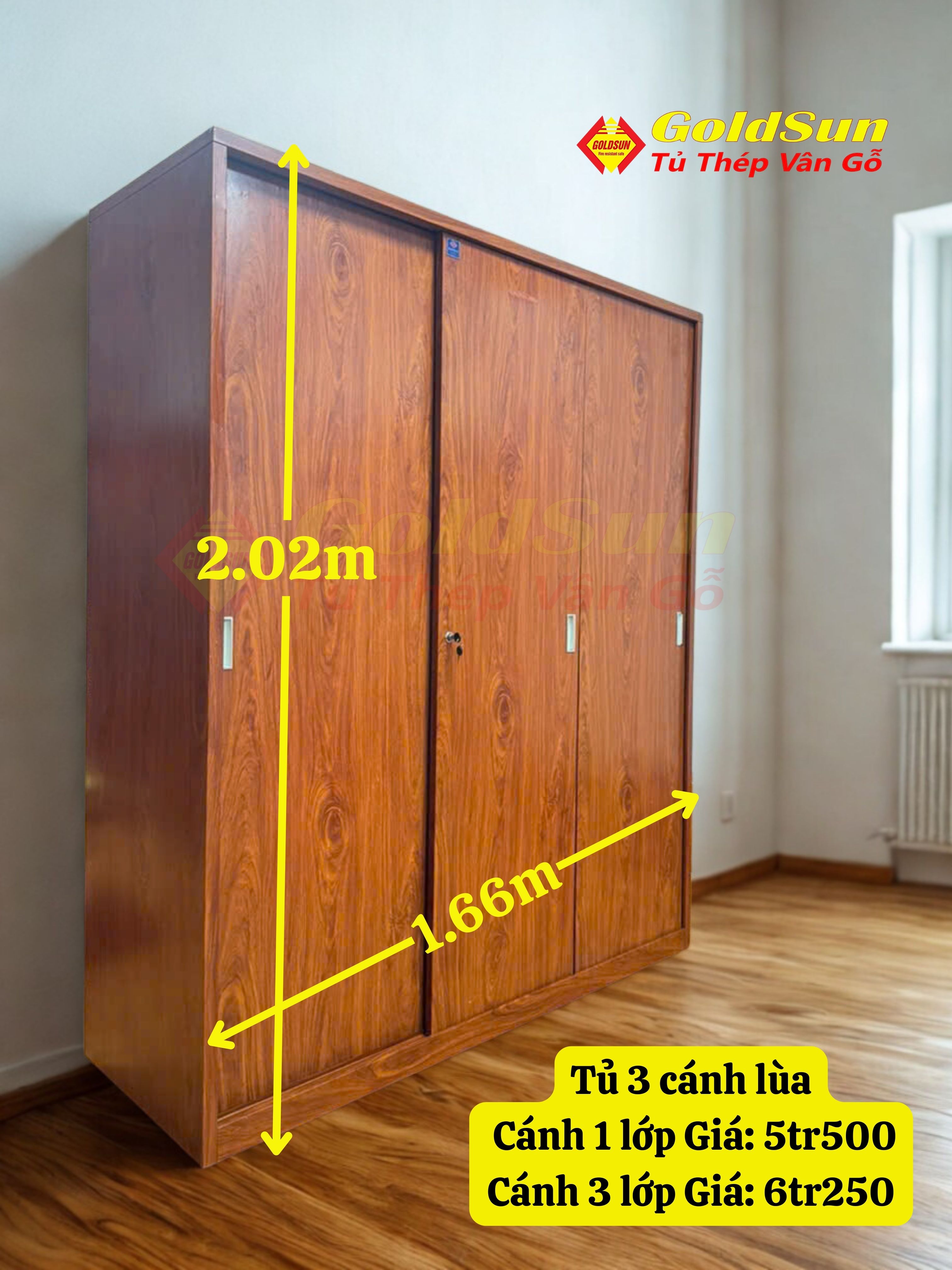 Tủ M5-3 Cánh Lùa