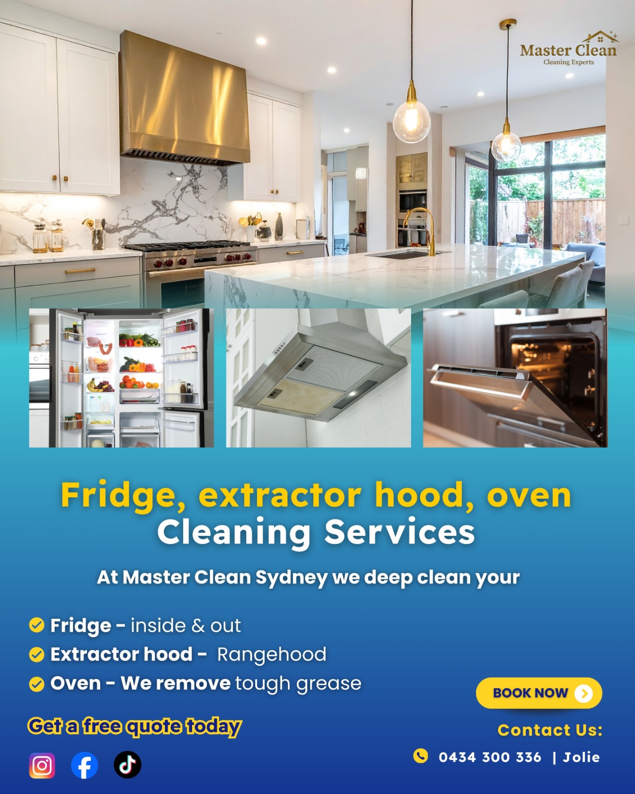 Appliance Deep Cleaning Service