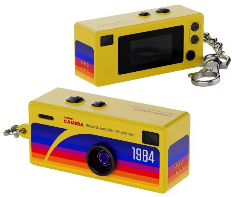 Mini Caméra Rétro Porte Clé USB