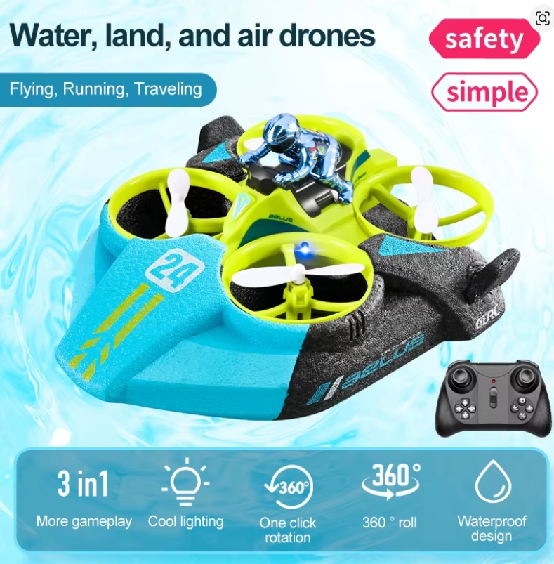 Drone de course air/terre/eau