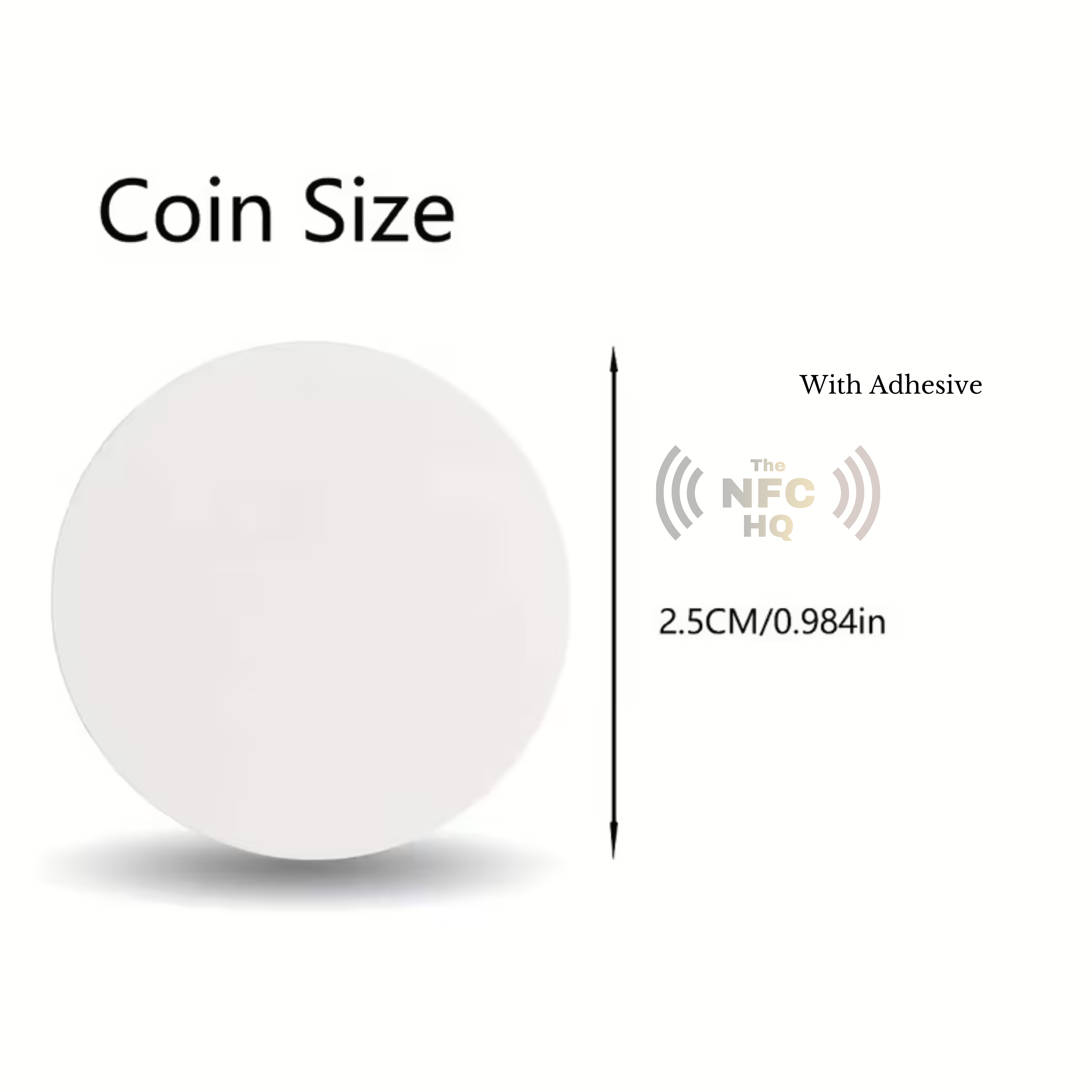 Sticky NFC Coin