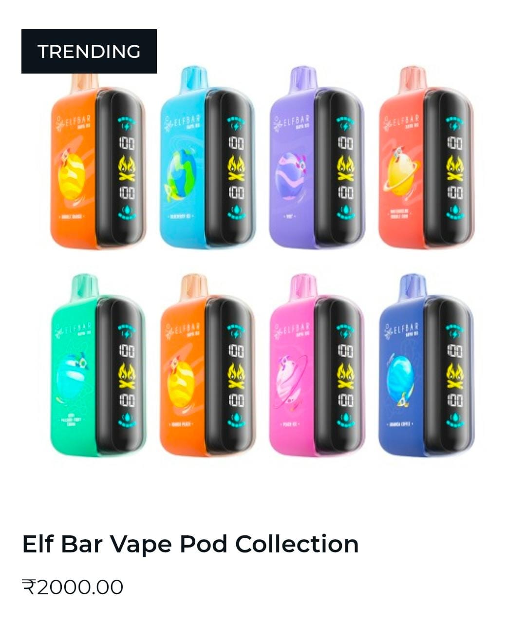Elf Bar Vape Pod Collection
