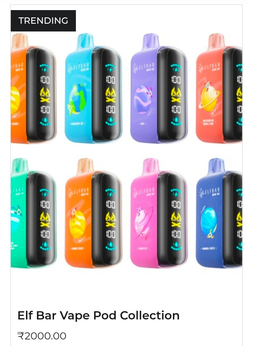 Elf Bar Vape Pod Collection