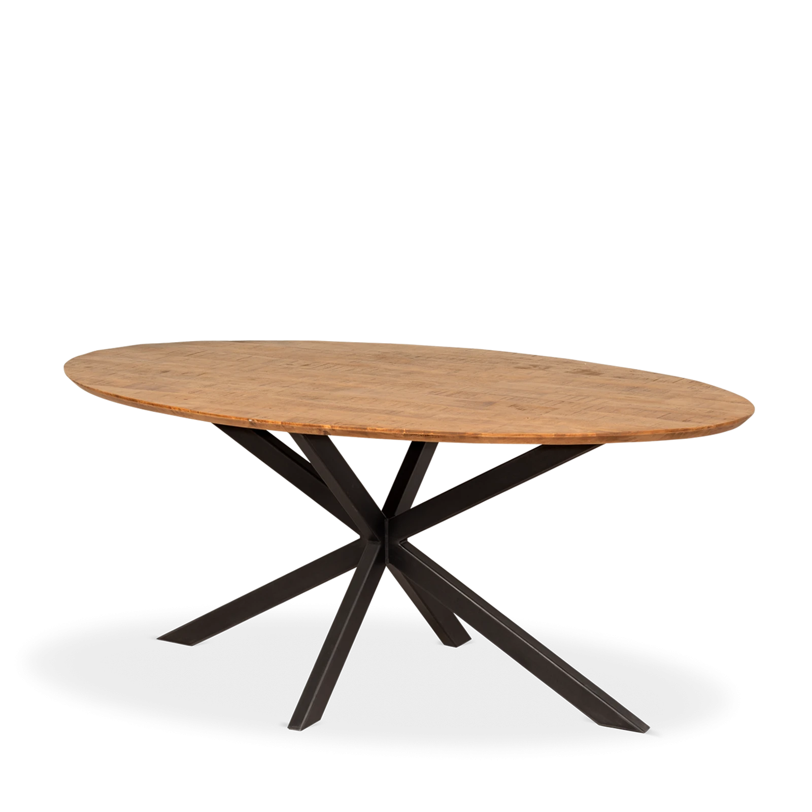 Havana Oval Dining Table (Star Legs)