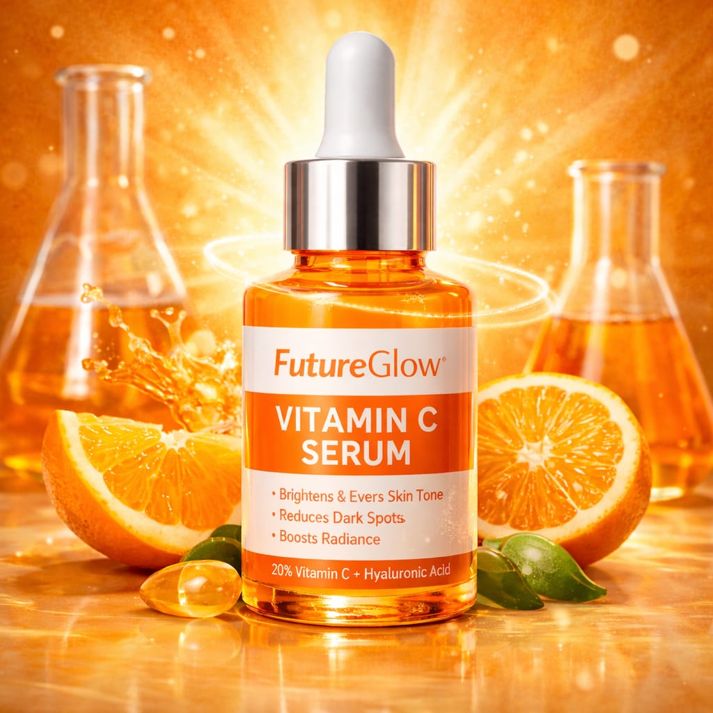 Futureglow Vitamin C Serum – Reduce Dark Spots & Boost Skin Radiance