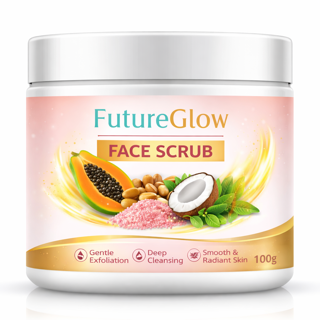 Future Glow Face Scrub – Exfoliating Scrub for Smooth & Glowing Skin