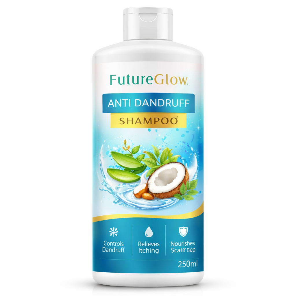 Futureglow Anti Dandruff Shampoo – Flake Control & Healthy Scalp Care