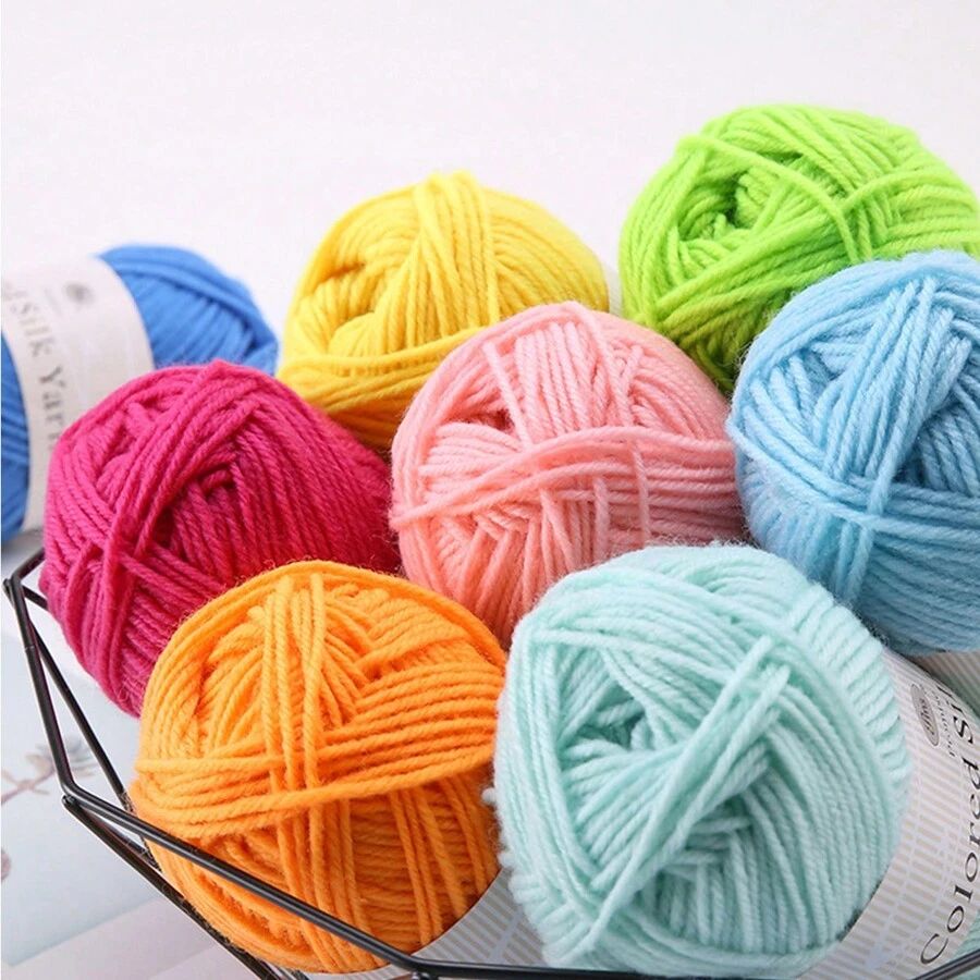 Milk Yarn Multi Pack 8Pcs 400g