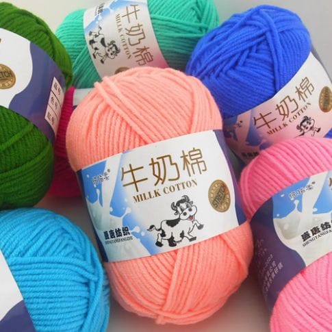 Milk Cotton Yarn Bundle