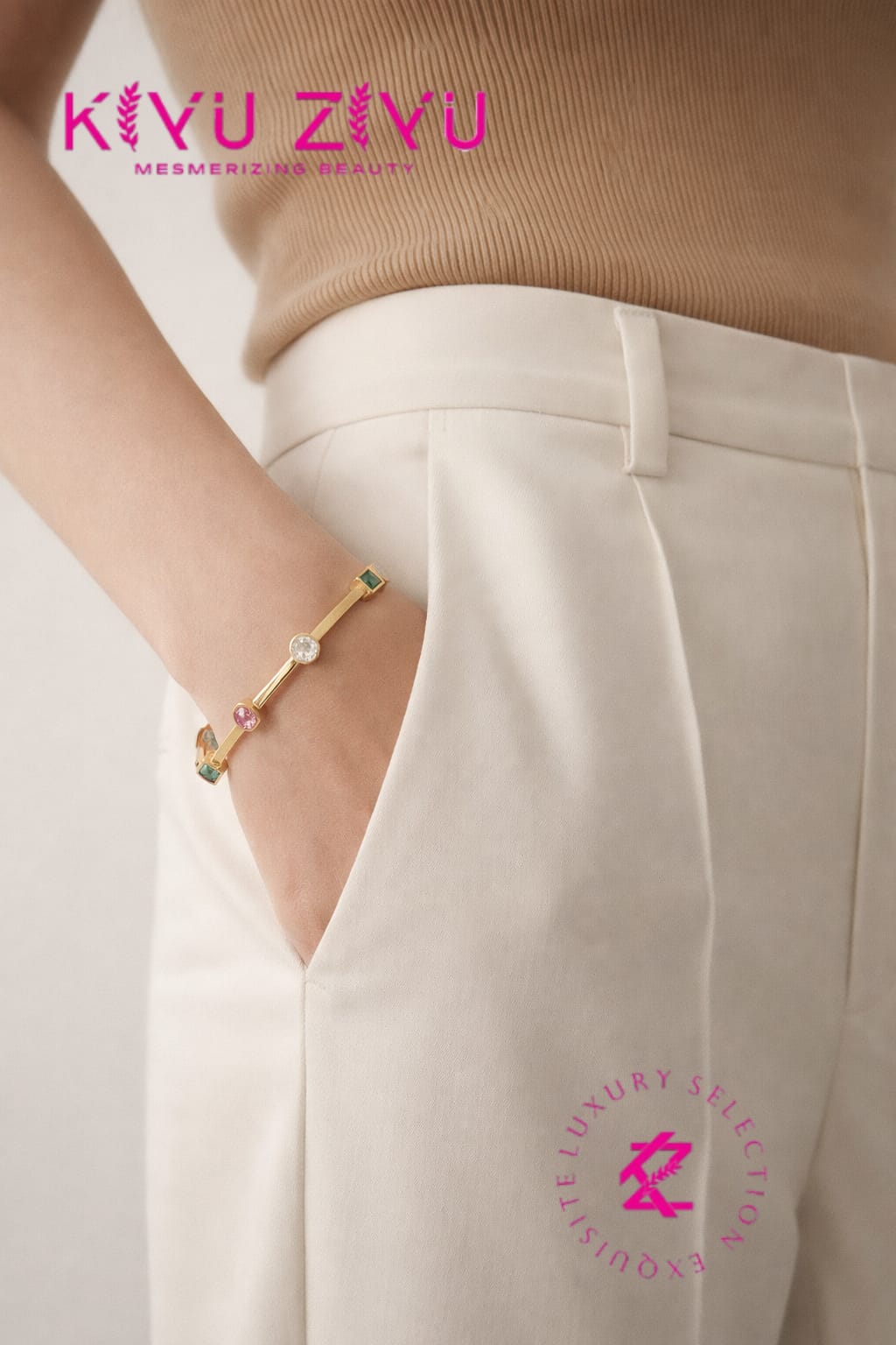 Elegant Gemstone Bracelet