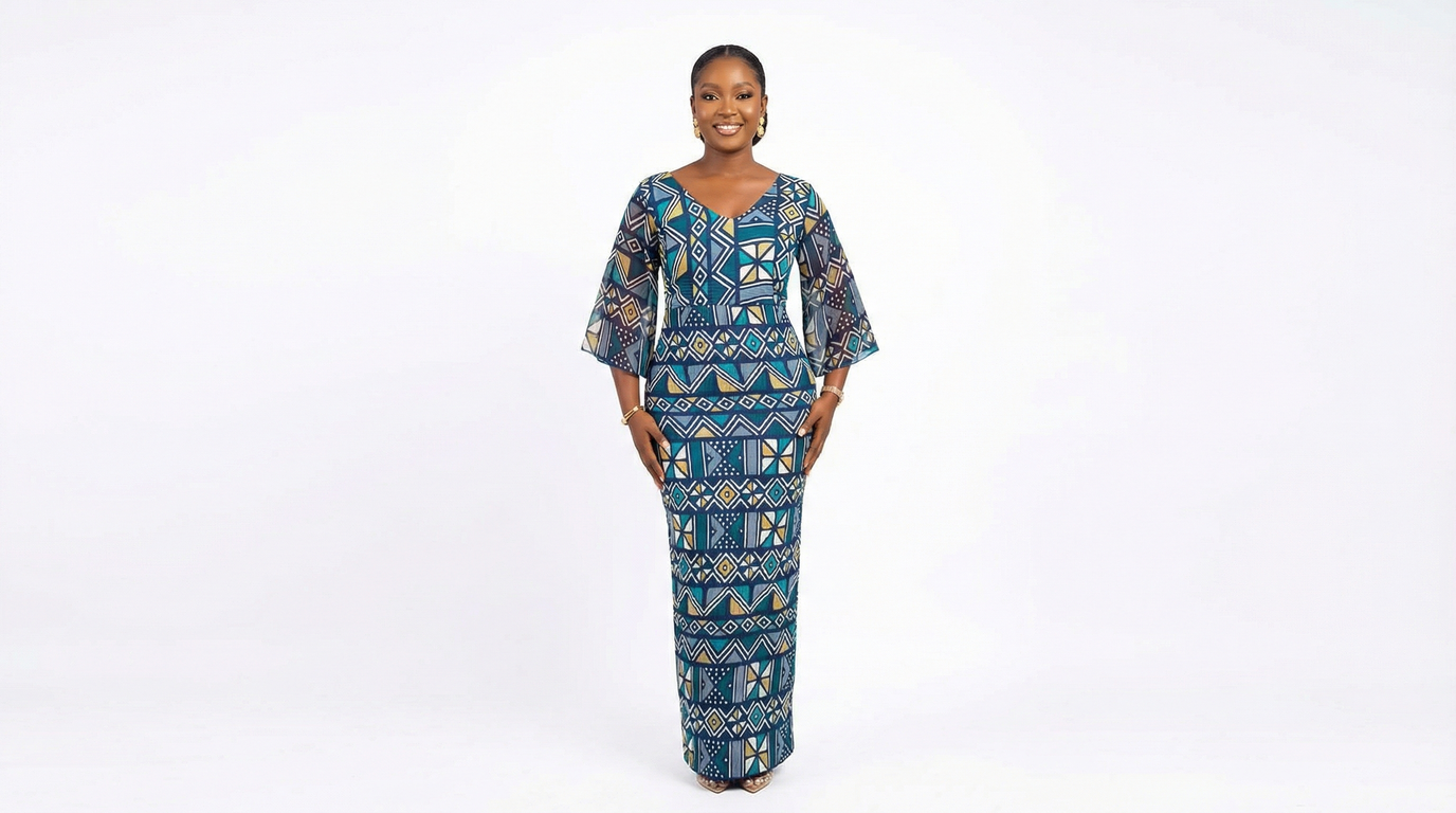 Robe pagne africaine