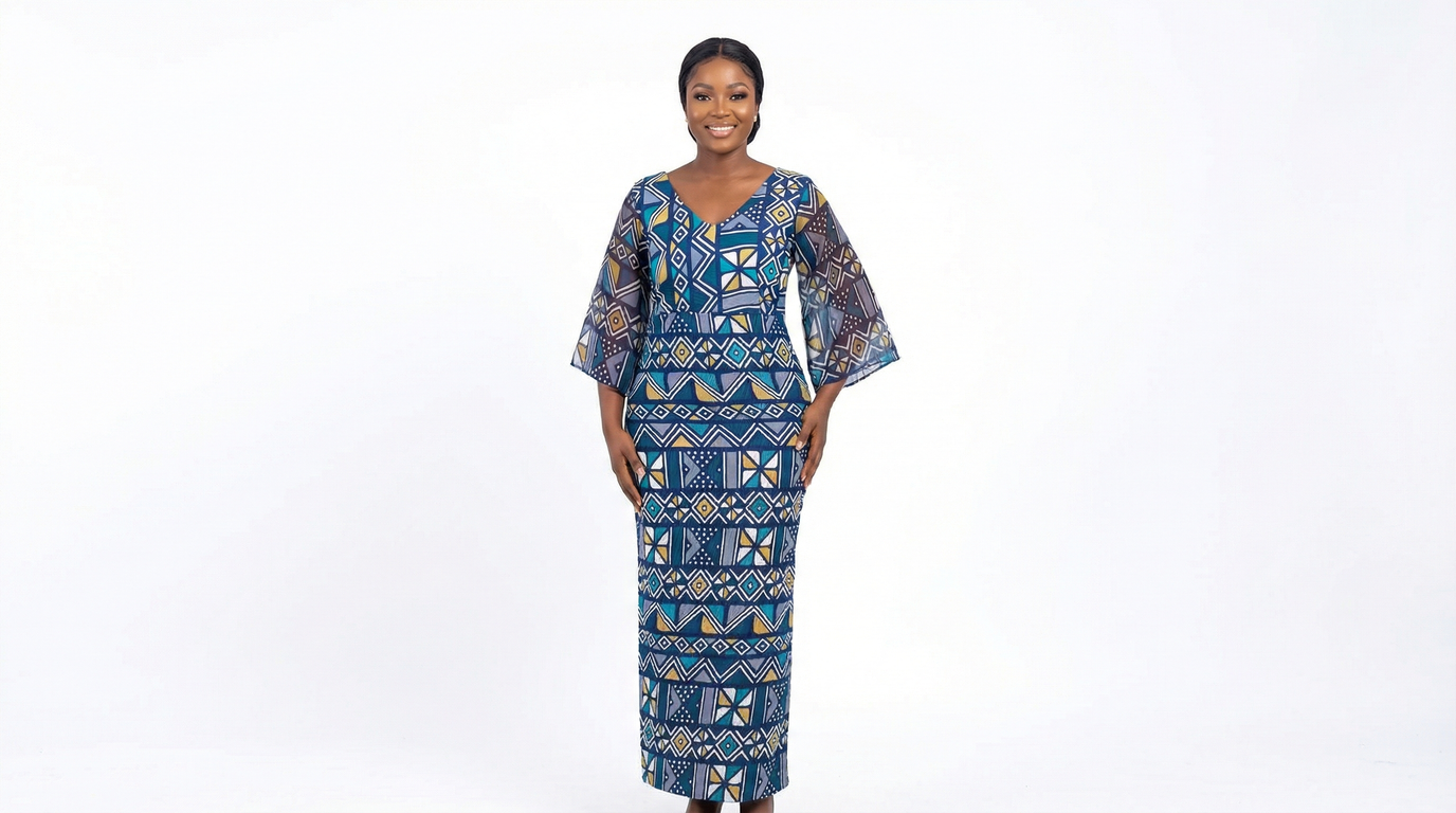 Robe pagne africaine