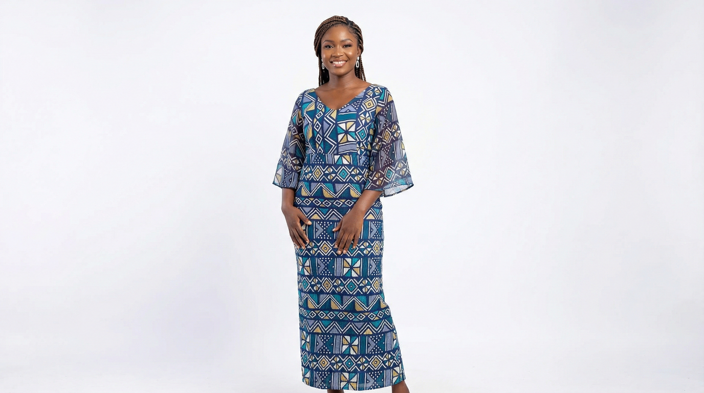 Robe pagne africaine
