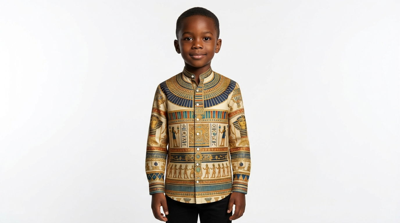 Chemise enfant égyptienne