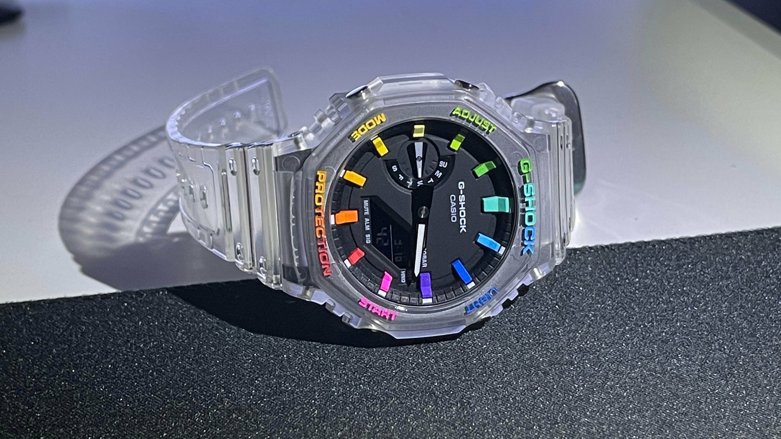 Casio G-Shock Rainbow Skeleton Watch