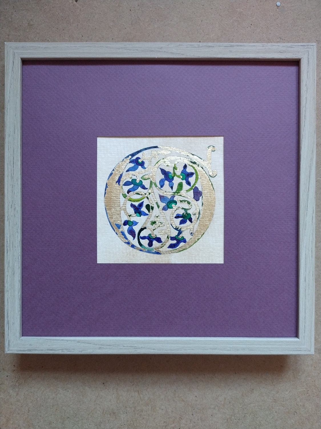 O vieilli aux fleurs bleues