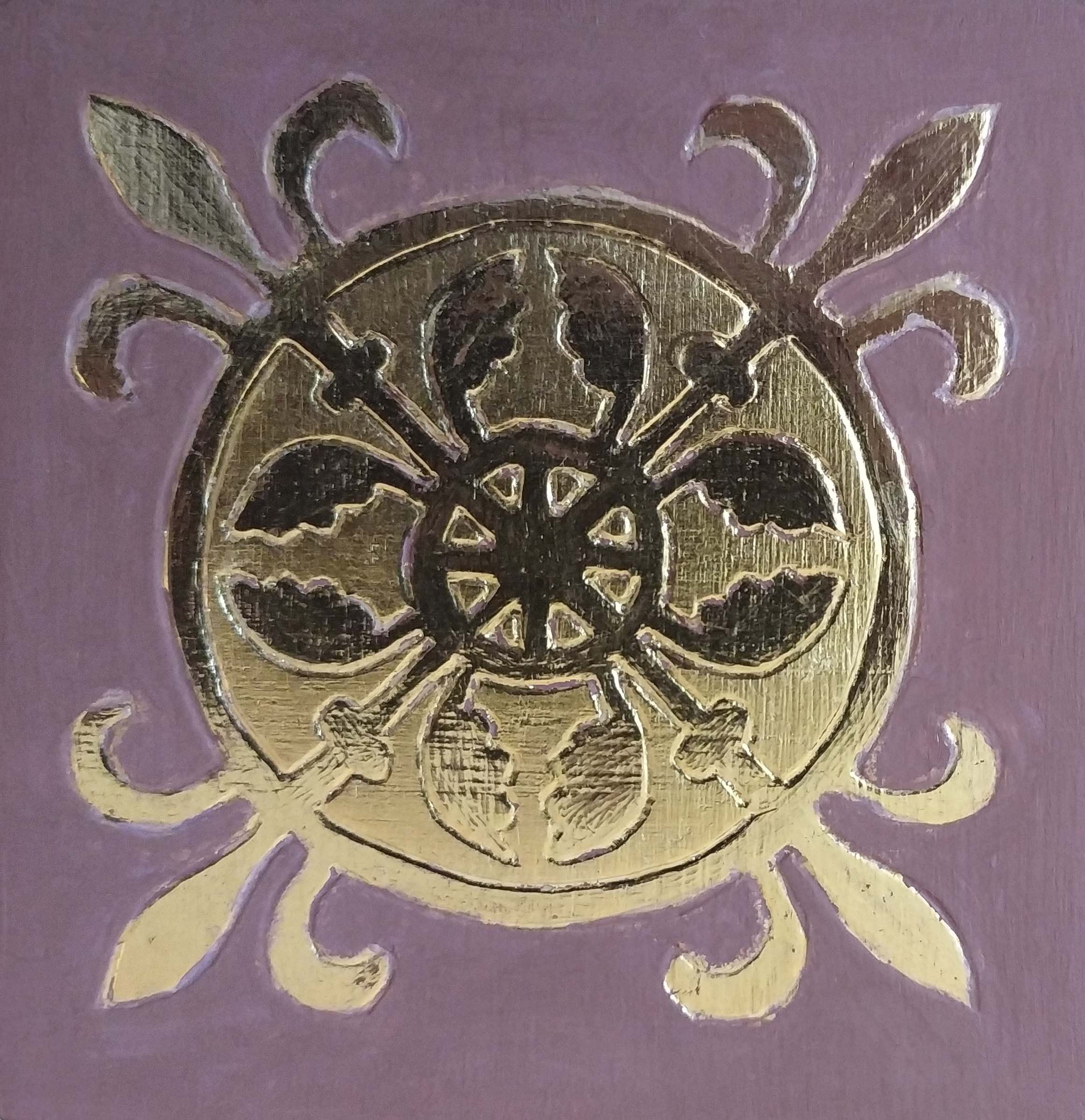 Quatre lys en pointes