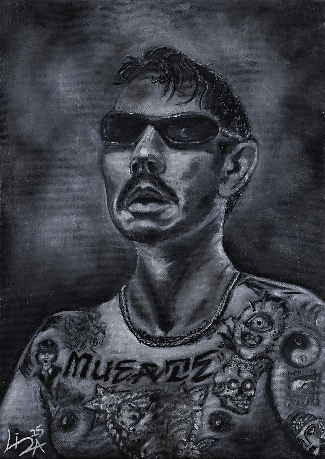"Sebastian Murphy" original oil painting 