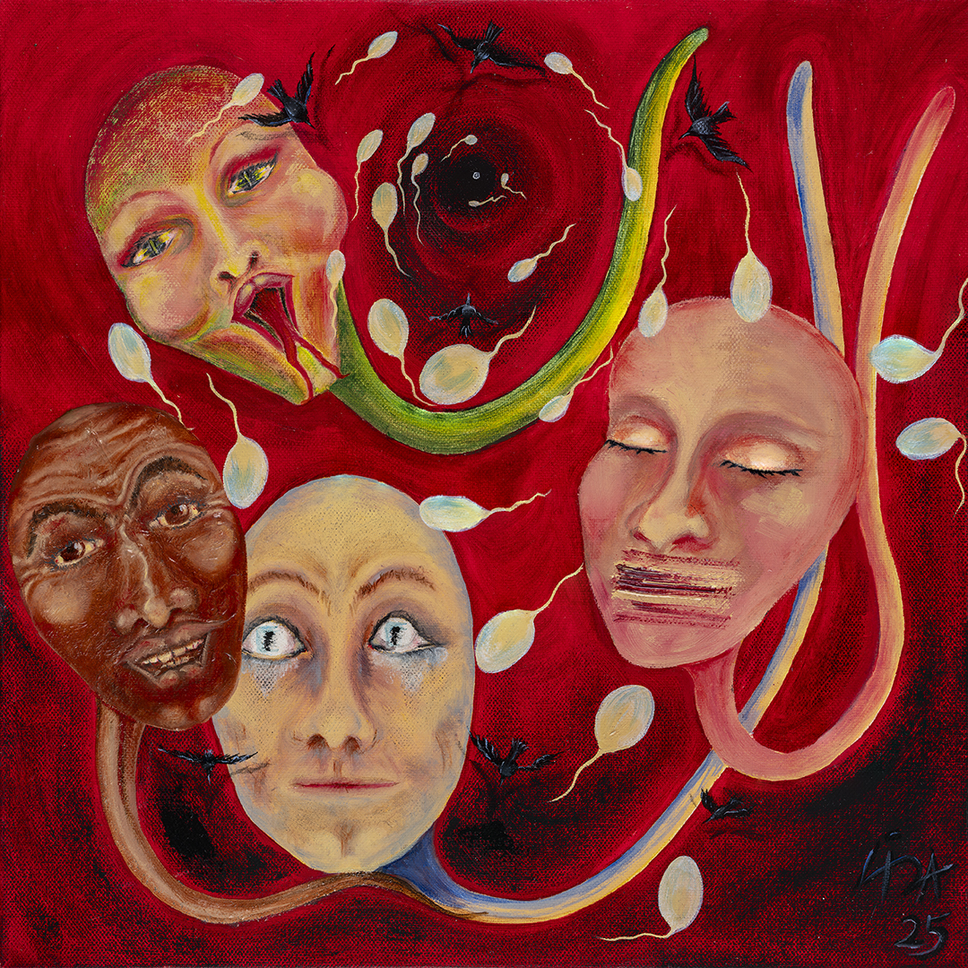 "Little Egg" Fine art print 40 x 40 cm square