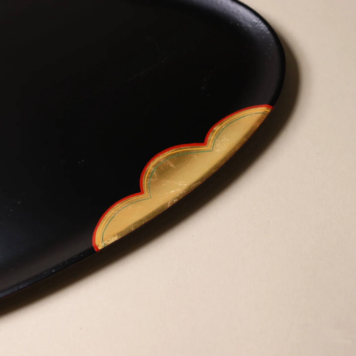 Zohiko Japanese Vintage Lacquerware Tray