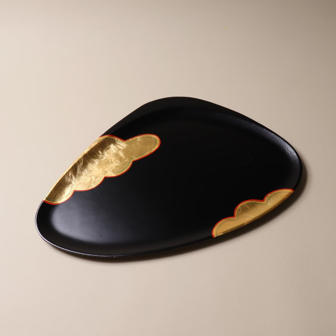 Zohiko Japanese Vintage Lacquerware Tray