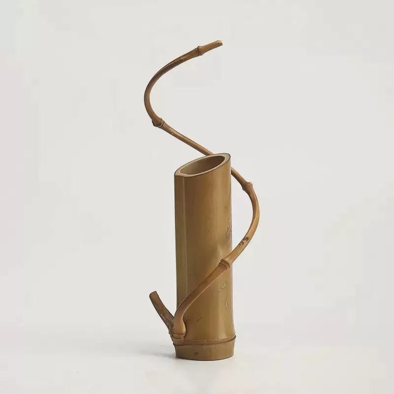 Handcrafted Bamboo Zen Vase