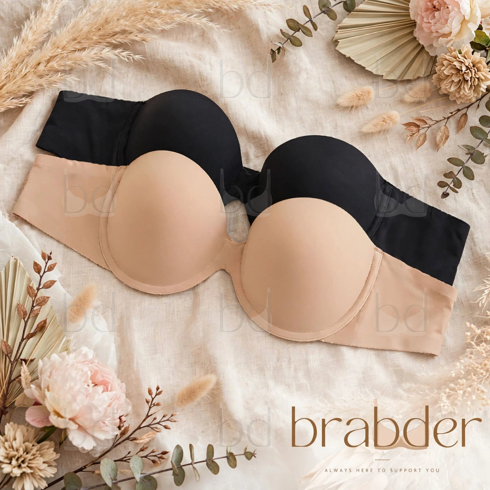 Backless & Strapless Adhesive Bra