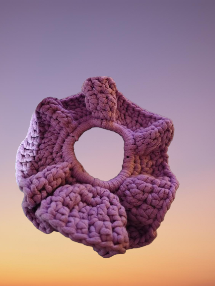 Crochet scrunchie assorted colors