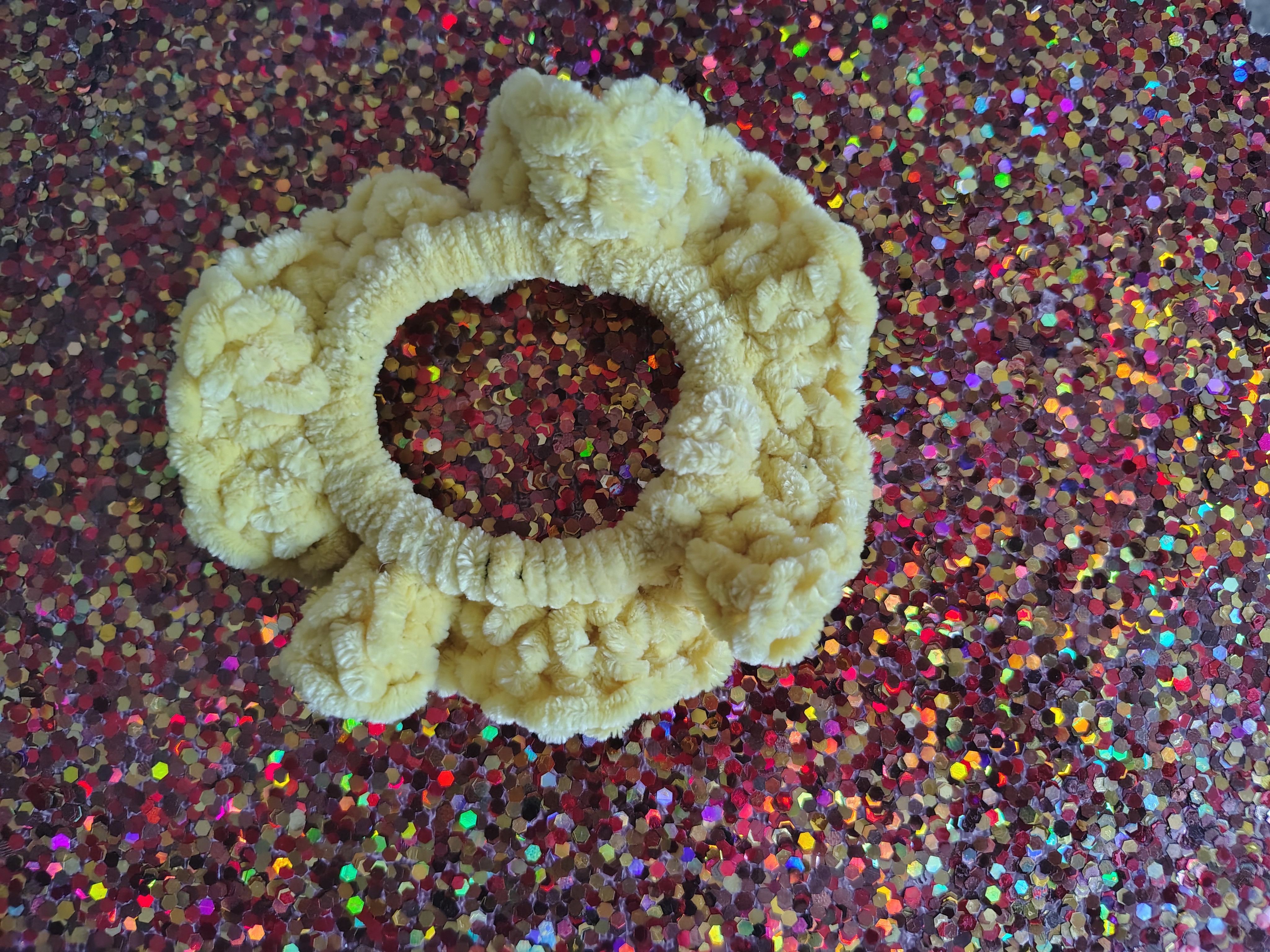 Crochet scrunchie assorted colors