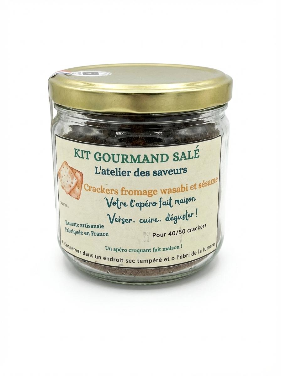 CRACKERS AU WASABI ET SESAME